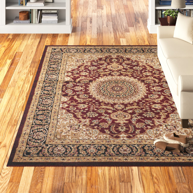 Andover Mills™ Shiflett Oriental Burgundy Red Area Rug & Reviews Wayfair